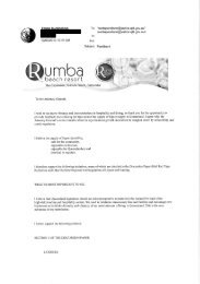 Rumba Beach Resort - Office of Liquor, Gaming and Racing
