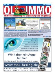 Immobilienzeitung für Oldenburg und Umgebung - OL-IMMO