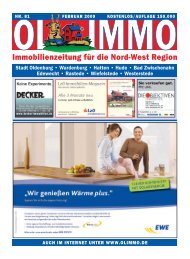 Immobilienzeitung Für Die Nord-West Region - OL-IMMO