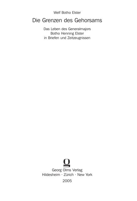 Lebensberichte â Zeitgeschichte - Olms