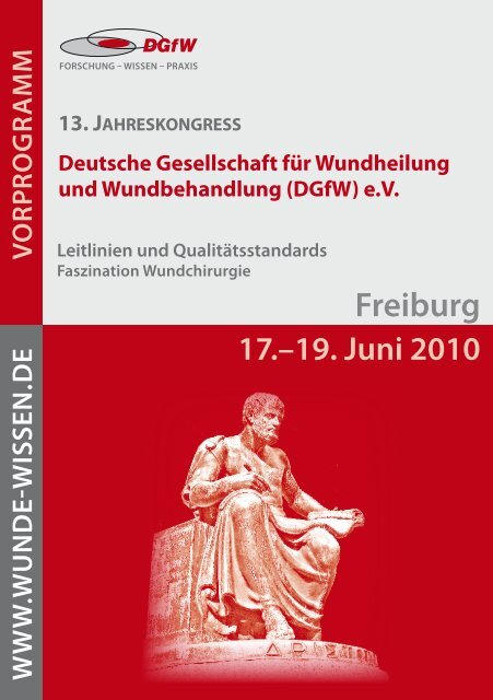 Freiburg - Deutsche Gesellschaft für Wundheilung und ...