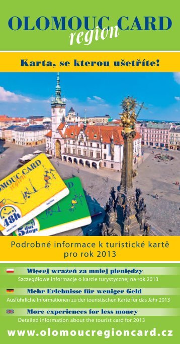 download here - Olomouc region Card