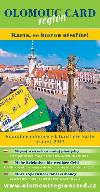 download here - Olomouc region Card