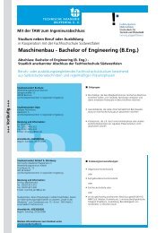 Maschinenbau - Bachelor of Engineering (B.Eng.) - Olpe Aktiv eV