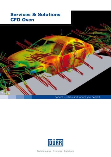 Ecopaint Simulation CFD Oven