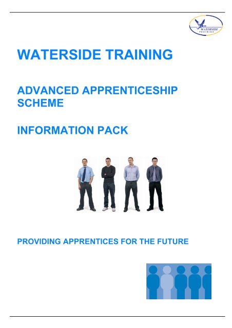 why an advanced apprenticeship with waterside training