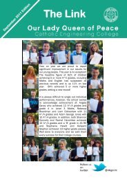 September 2011 - Our Lady Queen of Peace Catholic Engineering ...