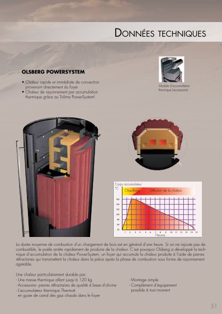 Prospectus Poêle à bois - Olsberg