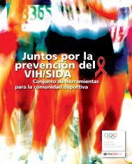 Juntos por la prevenciÃ³n del VIH/SIDA - International Olympic ...