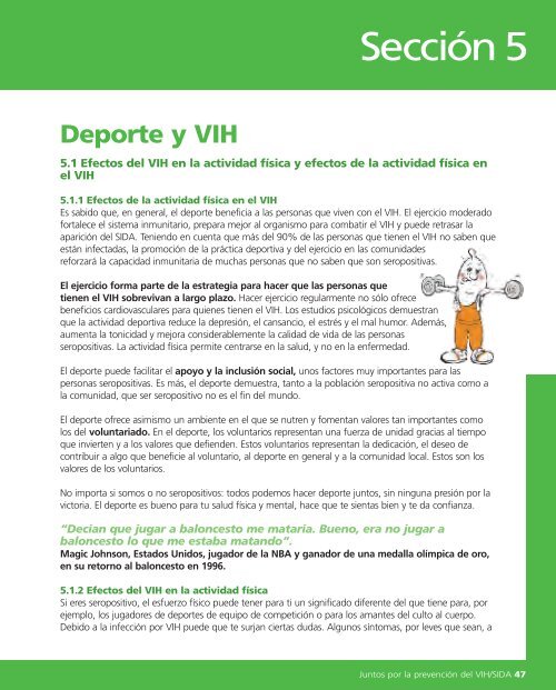 Juntos por la prevenciÃ³n del VIH/SIDA - International Olympic ...