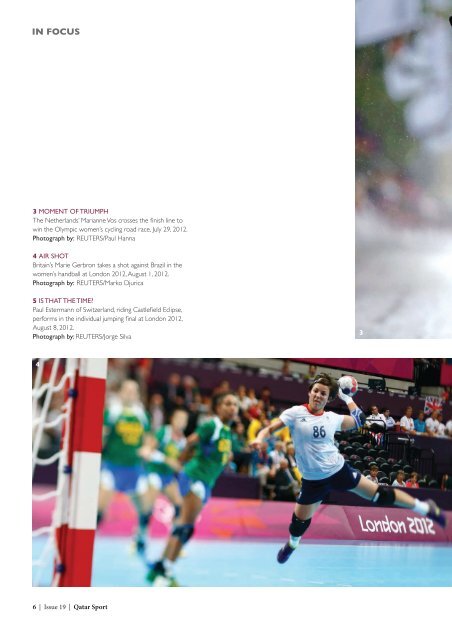 Qatar sport COVERMG.indd - Qatar Olympic Committee
