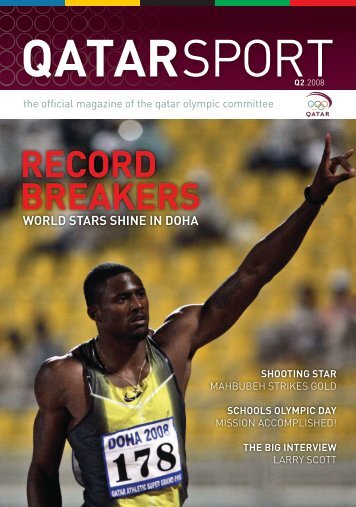 RECORD BREAKERS - Qatar Olympic Committee