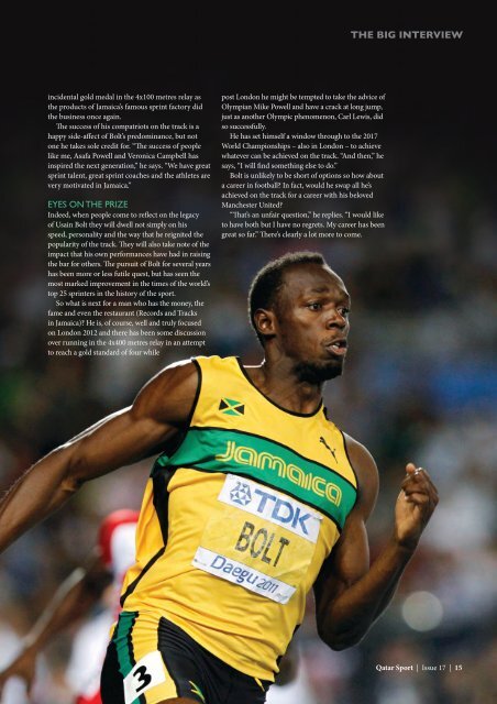 Qatar sport COVERMG.indd - Qatar Olympic Committee