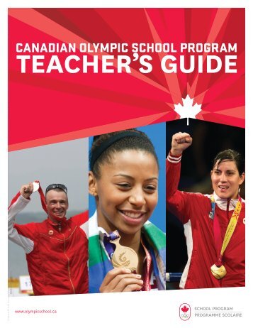 Teacher's Guide PDF - Canadian Olympic School Program