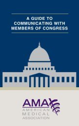 Guide to Communicating with Congress - Olympic Medical Center