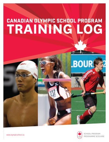 Training Log PDF - Canadian Olympic School Program