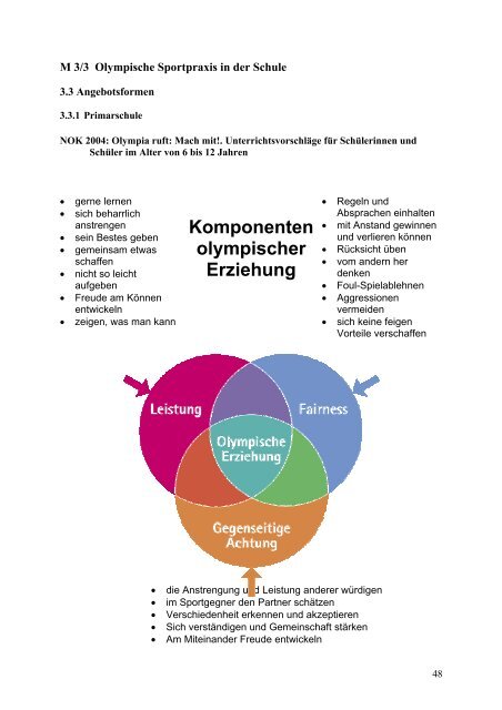 3 3 Olympische Erziehung