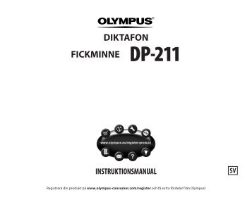 DIKTAFON FICKMINNE DP-211 - Olympus