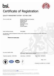 Quality Management System - ISO 9001:2008 - Olympus