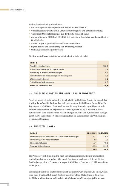 Die Mitarbeiterinnen und Mitarbeiter - Douglas Holding