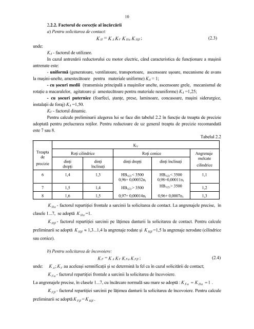 Reductor de turatie cu o treapta