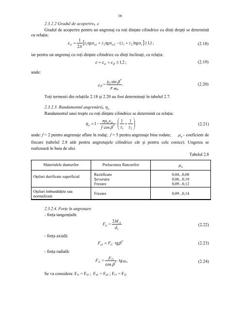 Reductor de turatie cu o treapta