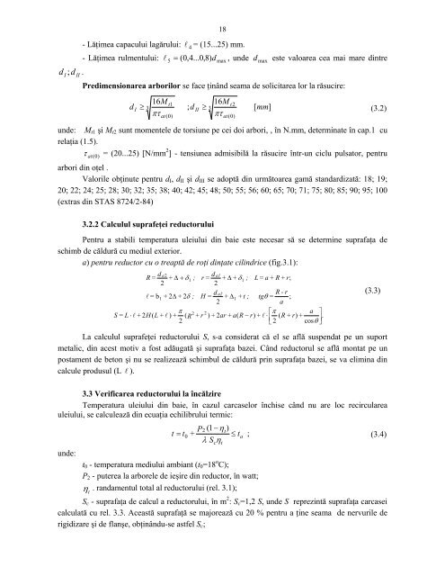 Reductor de turatie cu o treapta