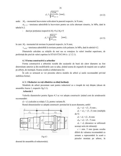 Reductor de turatie cu o treapta