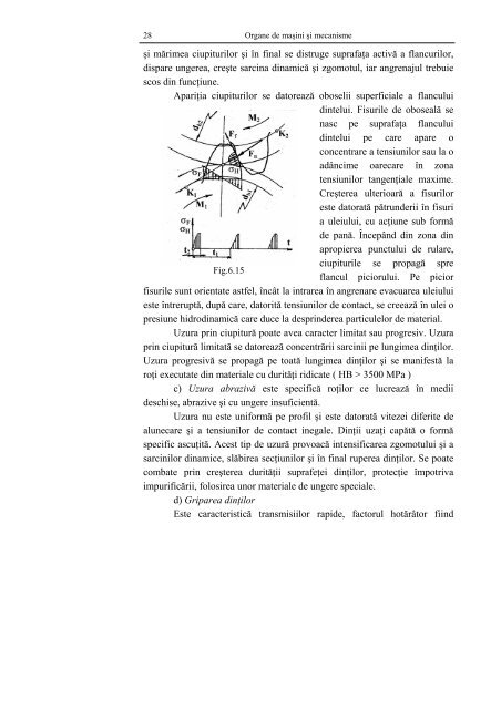 Organe de masini si mecanisme, vol.2