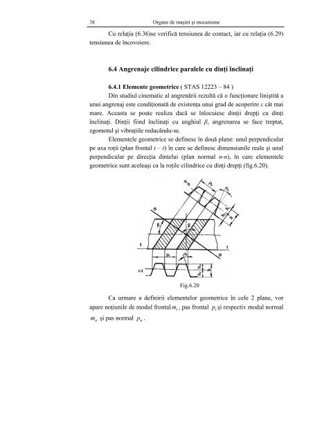 Organe de masini si mecanisme, vol.2