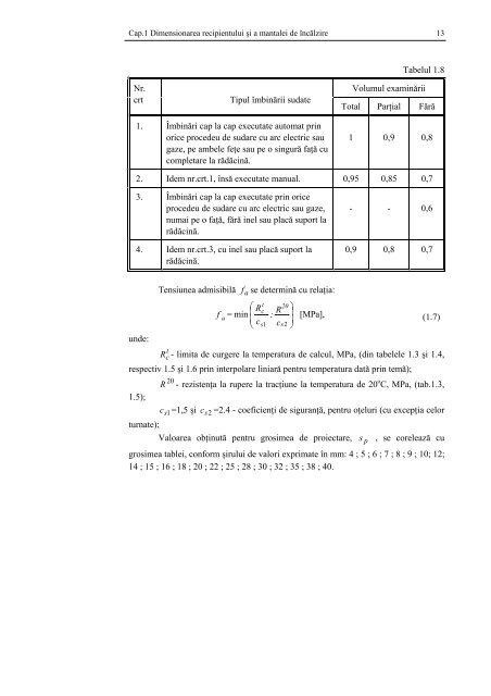 RECIPIENTE CU DISPOZITIVE DE AMESTECARE