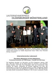 Paul-Heinz Wesjohann - Verbund Oldenburger MÃ¼nsterland