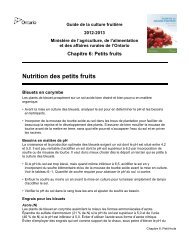 PDF 358 kb - Ontario Ministry of Agriculture, Food and Rural Affairs