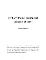 Autobiography of the late Paul K. Kuroda - Oliver Manuel