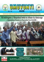 Ni inshingano y' Abayobozi kwita ku bibazo by'abaturage