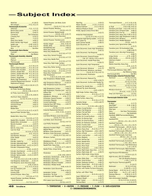 Download Entire Index In PDF Format - Omega Engineering