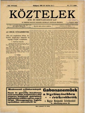 80. - OrszÃ¡gos MezÅgazdasÃ¡gi KÃ¶nyvtÃ¡r