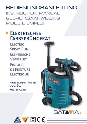 Manual HVLP - Electric Painter Sprayer