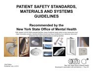 patient safety standards, materials and systems guidelines