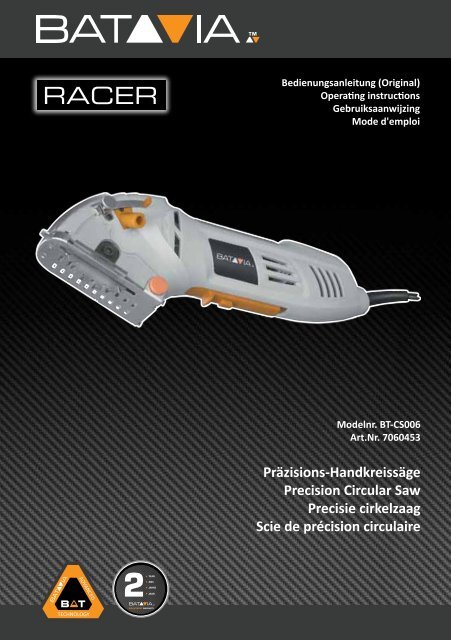 Manual Racer Precision-Speed Saw