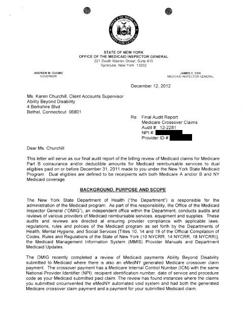 New York Medicaid Id Card