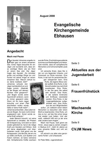 Evangelische Kirchengemeinde Ebhausen