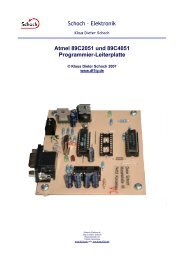 Schoch – Elektronik Atmel 89C2051 und 89C4051 ... - Df1ty