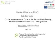 On the Implementation Code of the Secure Mesh Routing Protocol ...