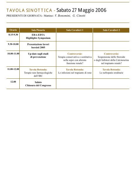 Programma - Omniameeting