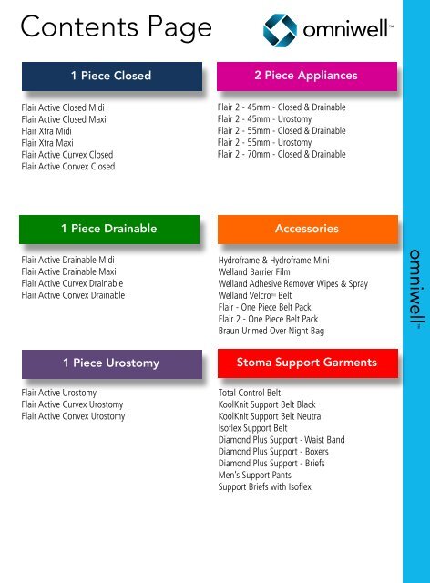 Omniwell Product Catalogue - Omnigon