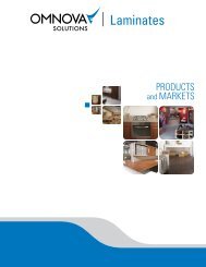 OMNOVA Laminates Products and Markets Brochure