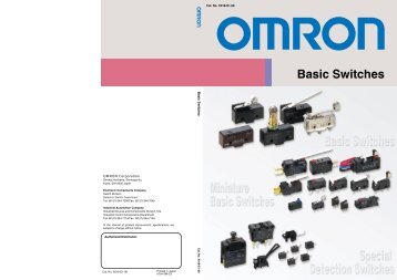 Basic Switches - Omron