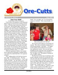 Girls Gone Wild! - Orcutt Mineral Society