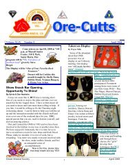 Volume XLIV Number 4 - Orcutt Mineral Society